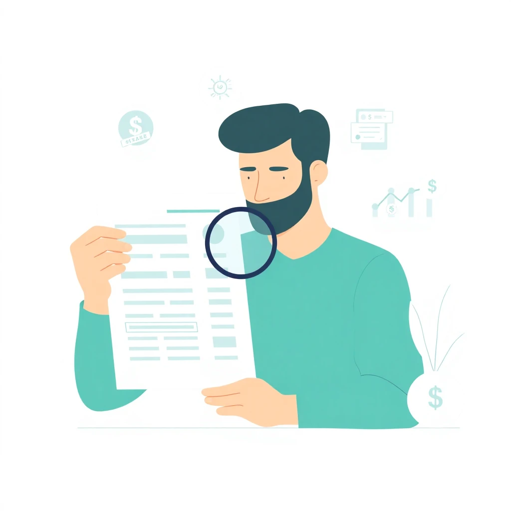 Checking for hidden fees