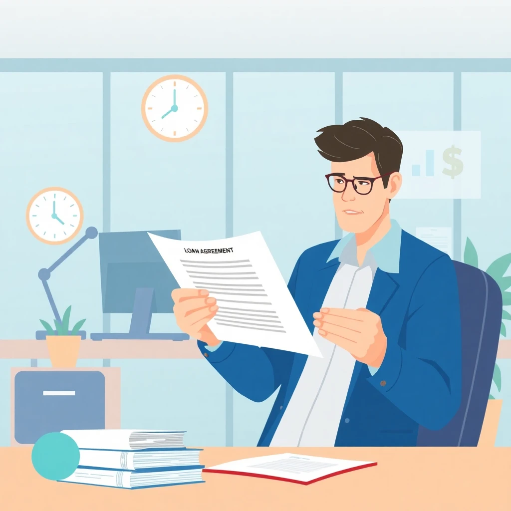 Reading loan agreement fine print