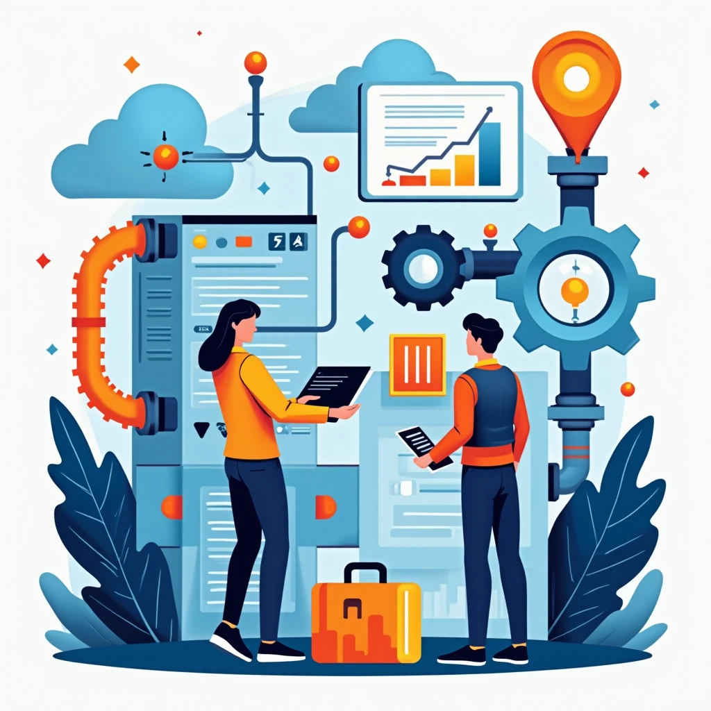 Data engineering concept