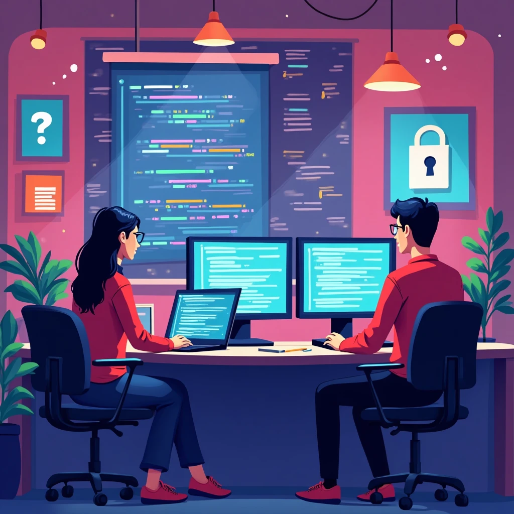 Tech workspace