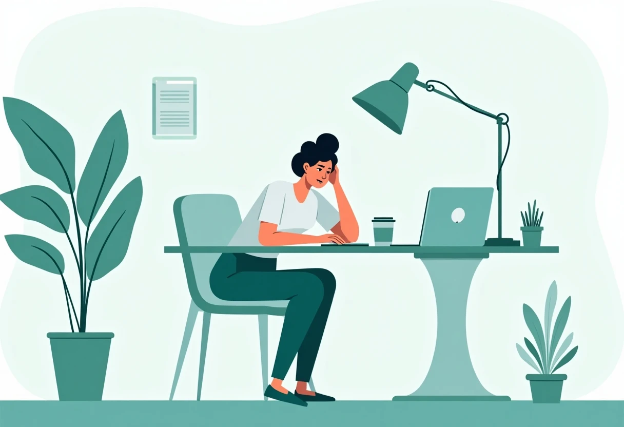 Remote work setup