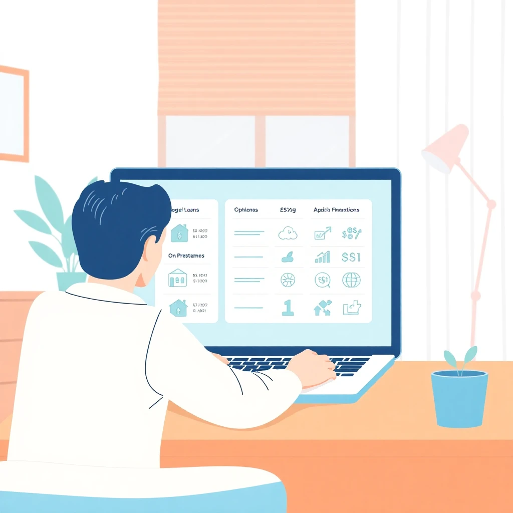 Comparando opciones de préstamos