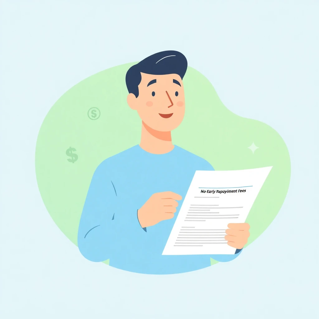 No early repayment fees
