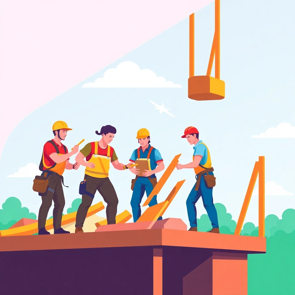 Carpenters at work