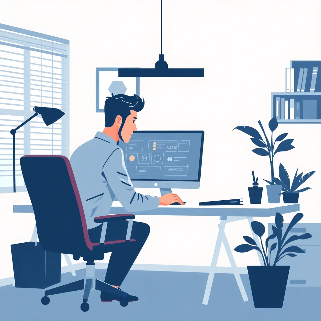 Remote work setting