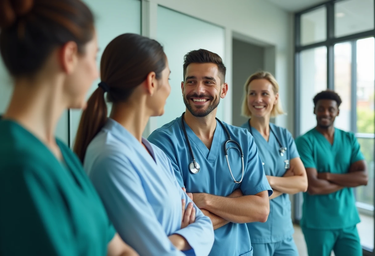 Healthcare team collaboration