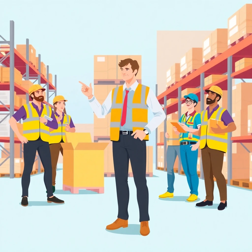 Warehouse team lead