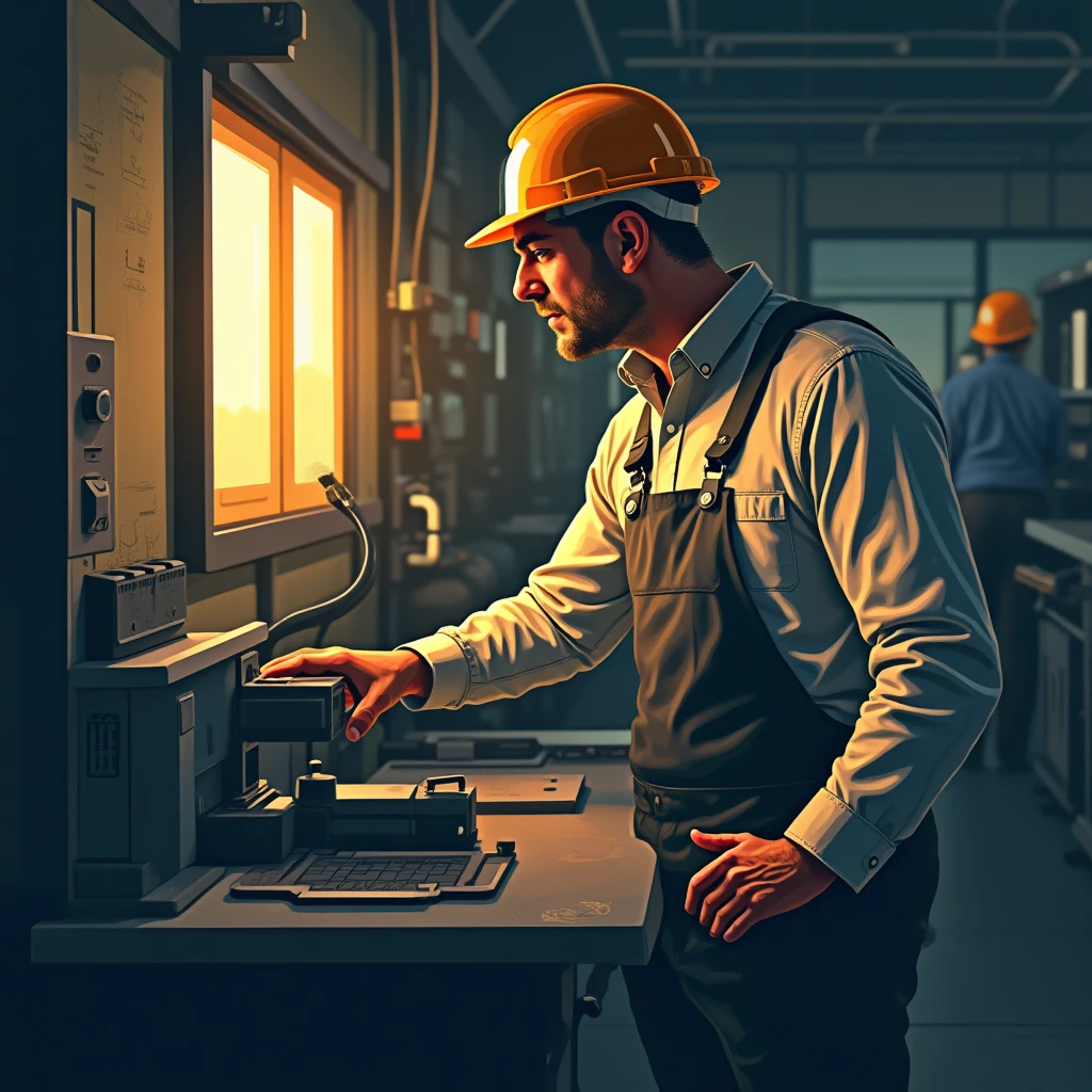 High-paying manufacturing job